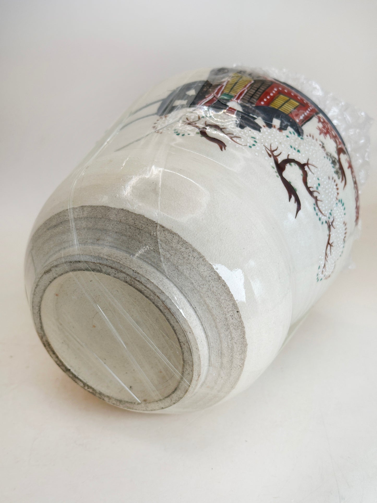 TC100 - Kiyomizu-yaki mizusashi for Kintsugi