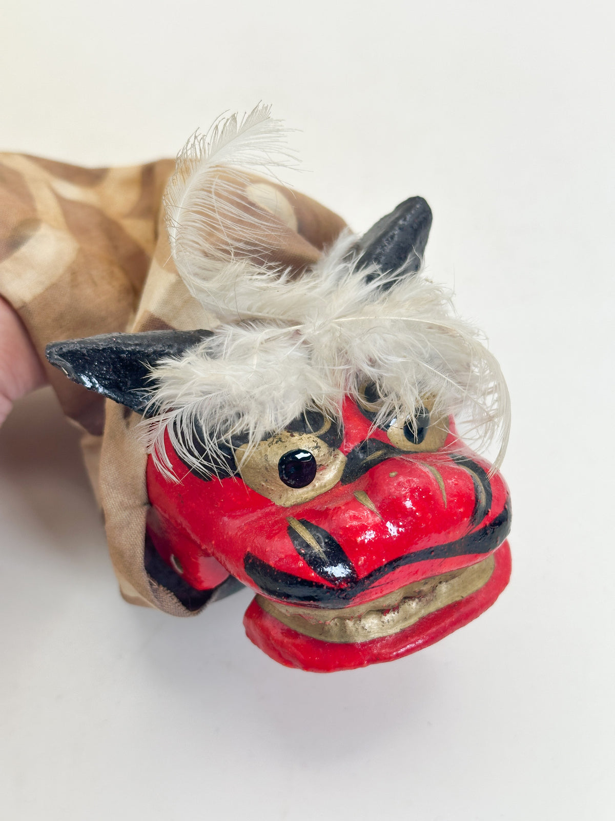 FT591 - Shishi-gashira Lion Dance Hand Puppet 獅子頭