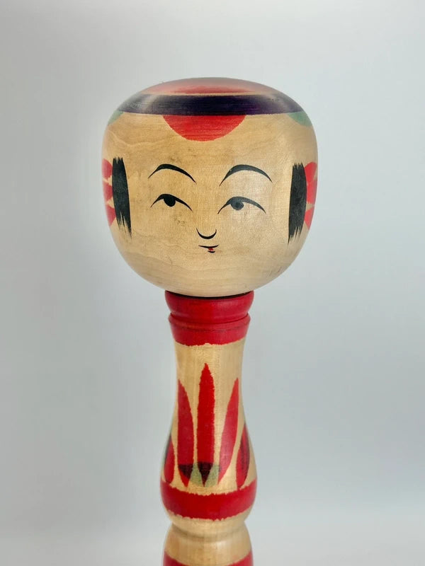 K30010 - Kokeshi Yajiro traditionnel par Eiichi Kokubun 国分栄一