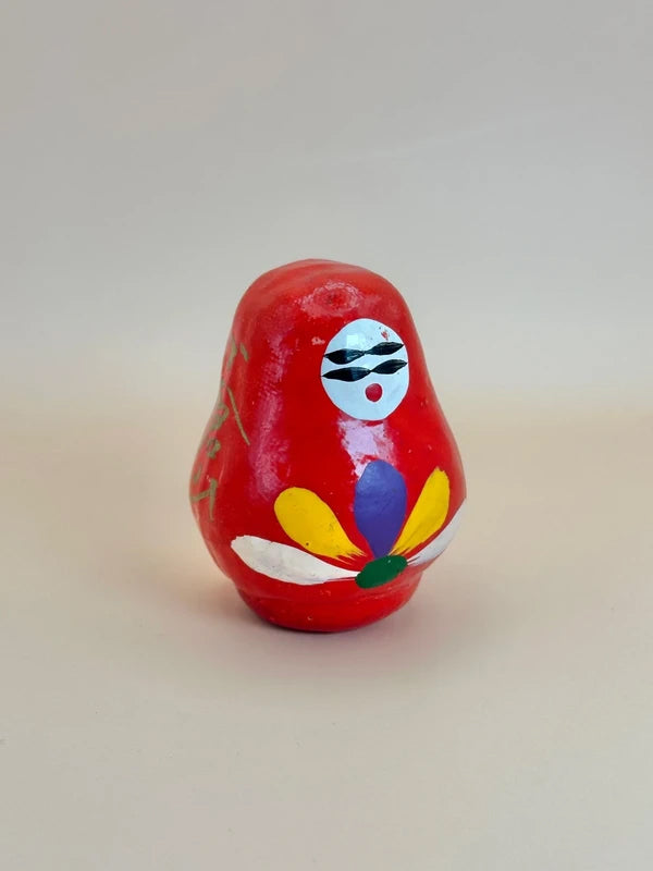 FT117 - Poupée Daruma vintage d'Ogura-yama 小倉山