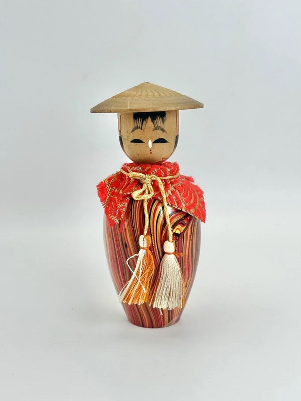 K10110 - Poupée kokeshi omiyage vintage tokkuri