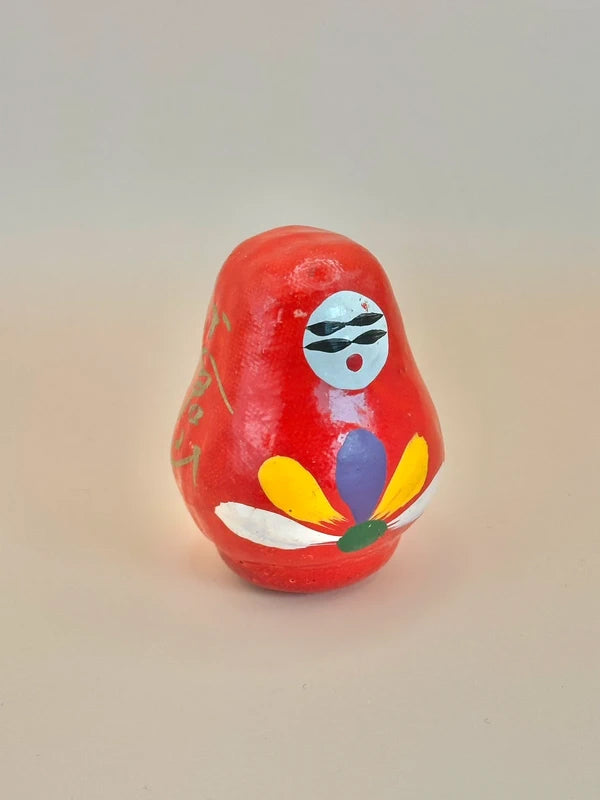 FT117 - Poupée Daruma vintage d'Ogura-yama 小倉山