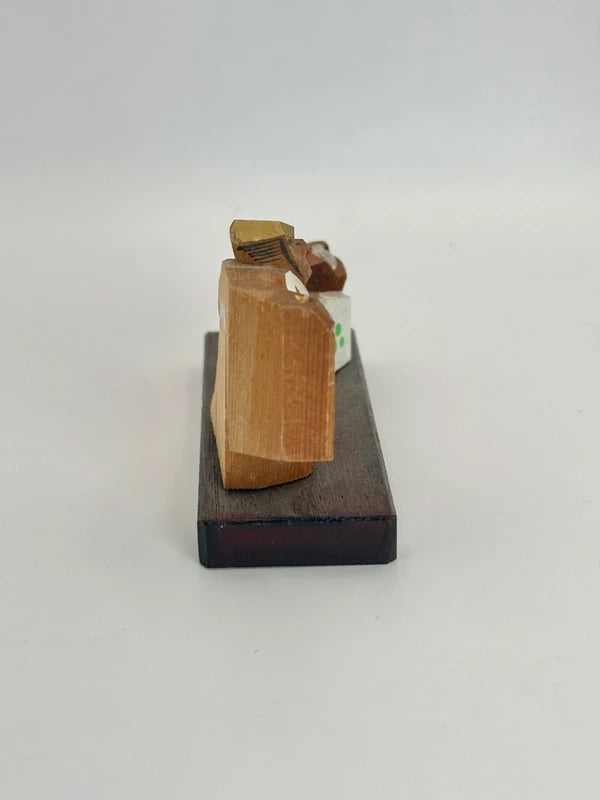 FT131 - Japanese craft Ittōbori Mikawa Manzai 三河万歳