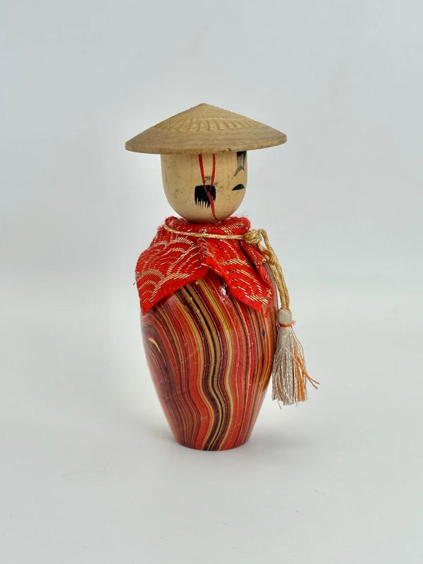 K10110 - Poupée kokeshi omiyage vintage tokkuri