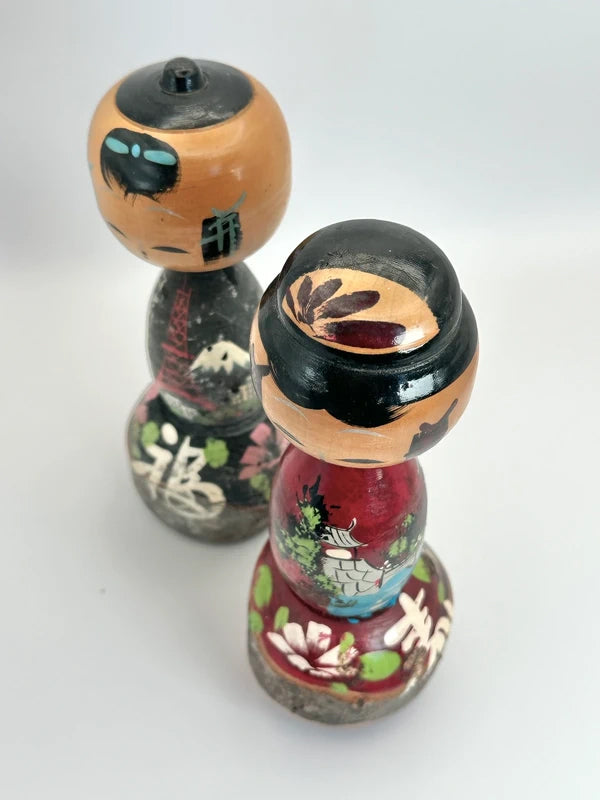 K20077 - Tokyo kokeshi doll set︱Tokyo Tower 東京