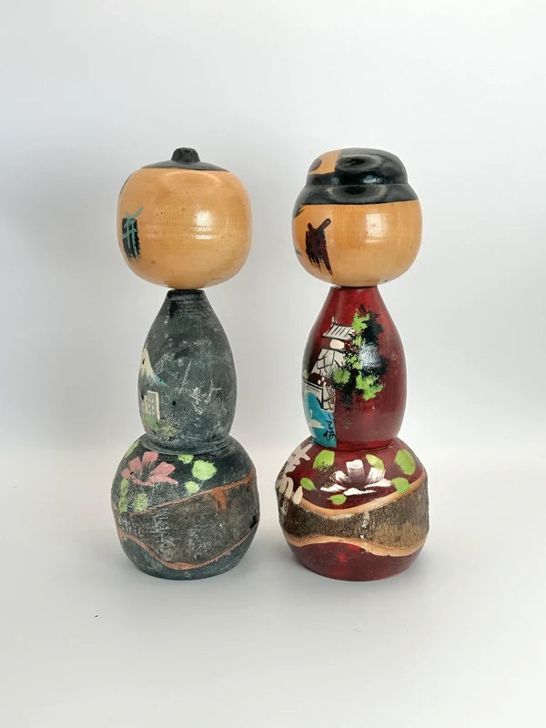 K20077 - Tokyo kokeshi doll set︱Tokyo Tower 東京