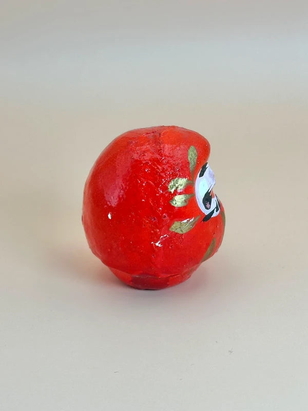 FT125 - Poupée daruma vintage fabriquée à la main