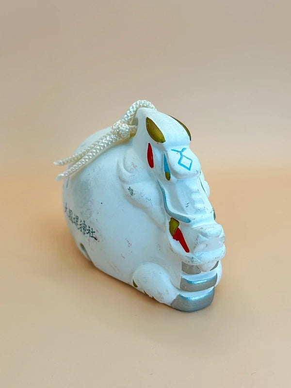 CB019 - Ornement de cloche en argile Sanctuaire Dorei︱Ōkunitama 大國魂神社