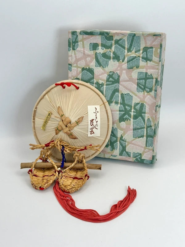 FT84 - Jouet folklorique japonais vintage︱Waraji 草鞋