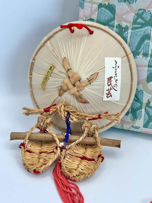 FT84 - Jouet folklorique japonais vintage︱Waraji 草鞋
