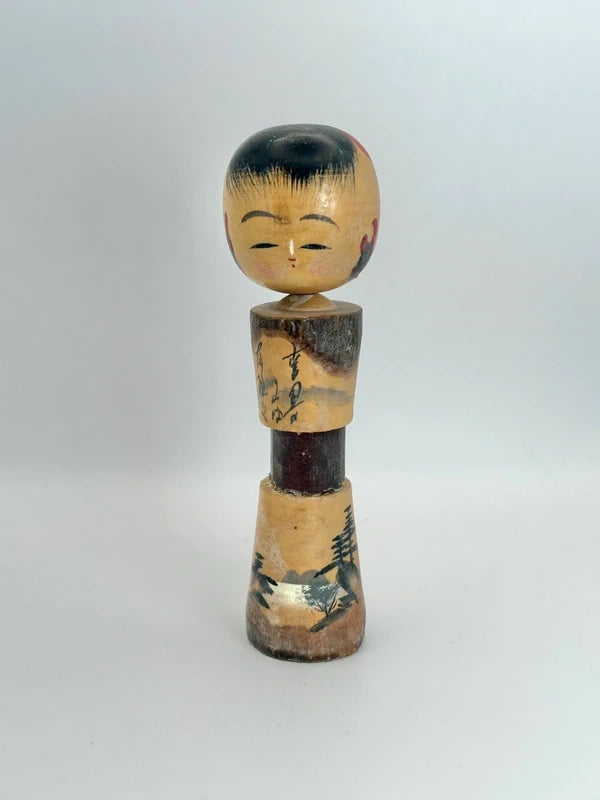 K15057 - Poupée kokeshi omiyage vintage
