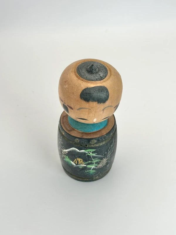K10095 - Poupée kokeshi omiyage vintage