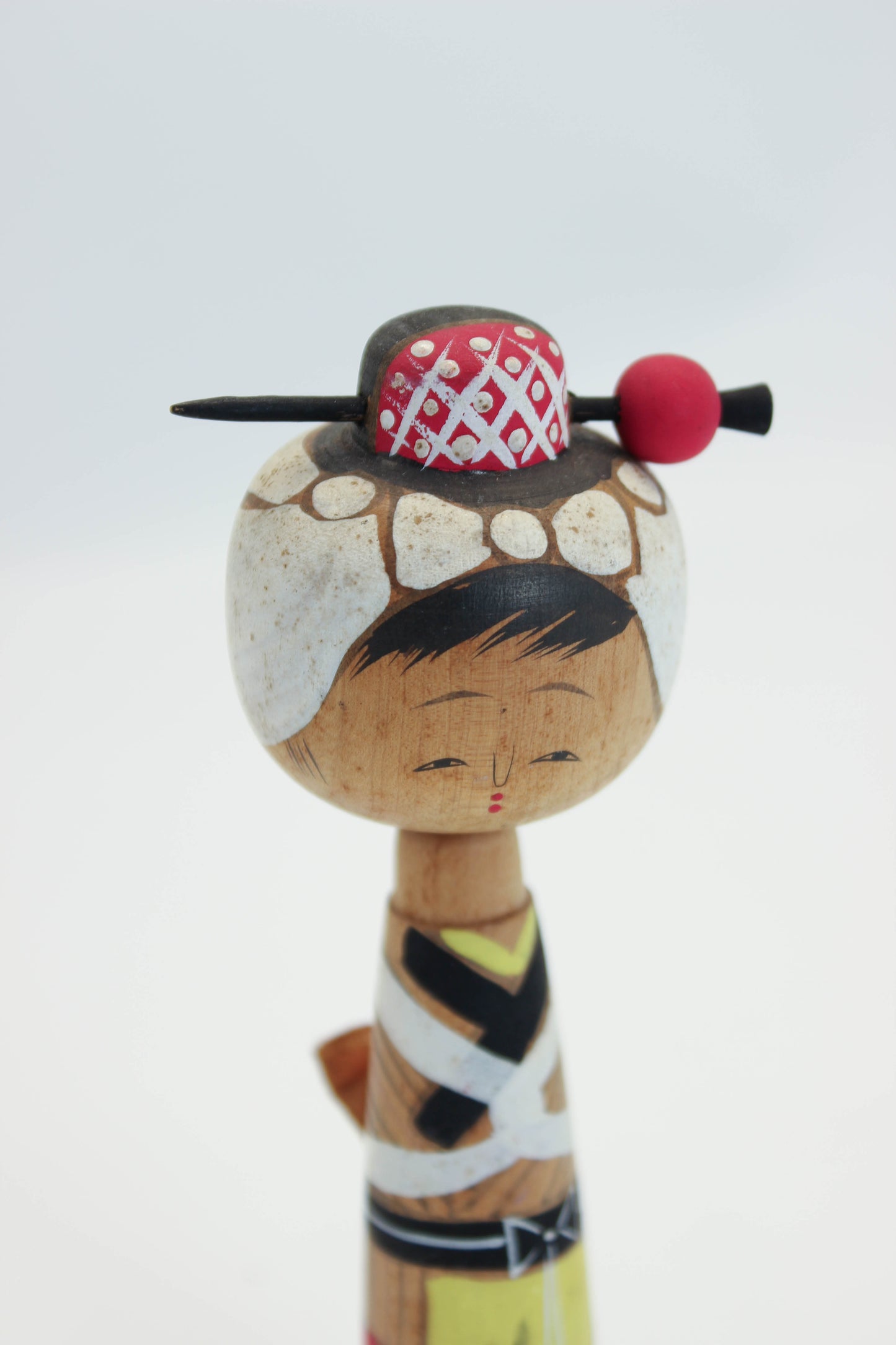K15166 - Sosaku Kokeshi by Sasayama Masue 笹山益惠