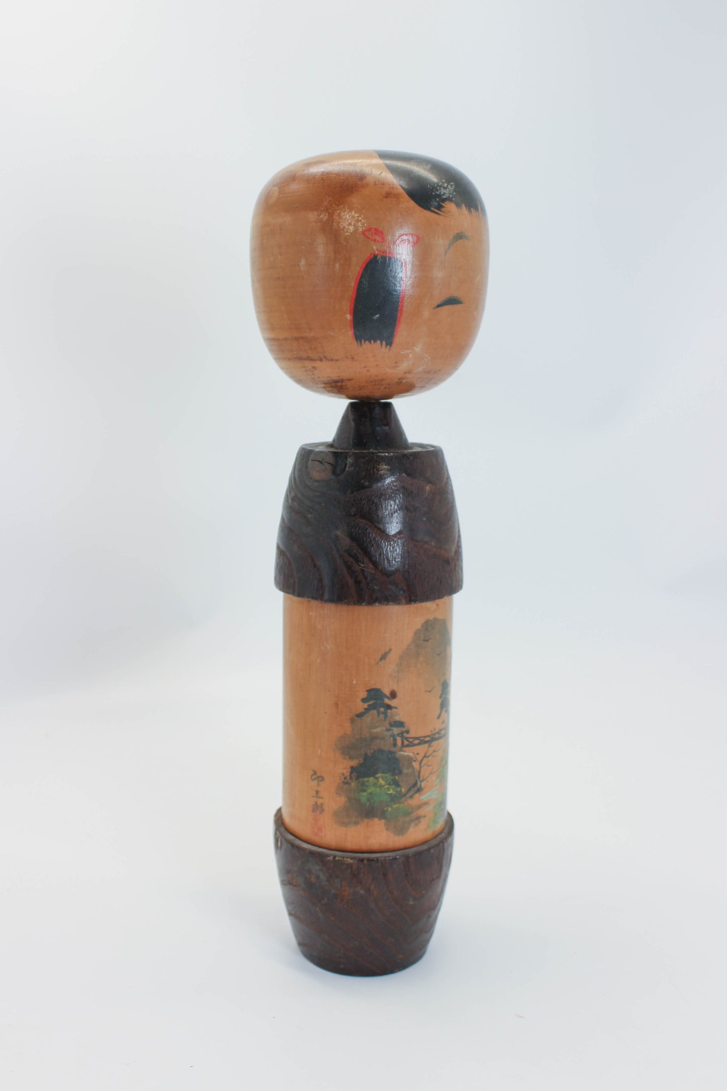 K30070 - Sosaku Kokeshi by Usaburō Okamoto 岡本卯三郎