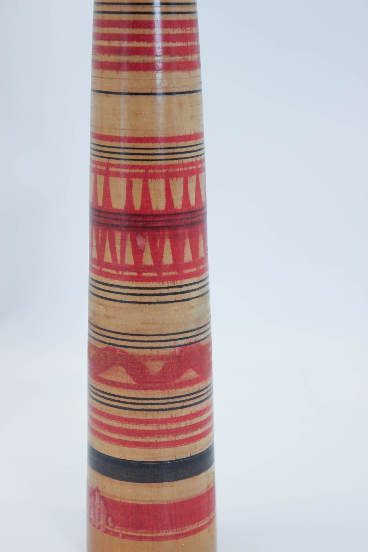 K35014 - Tsuchiyu Kokeshi by Kazuo Watanabe 渡邊和夫