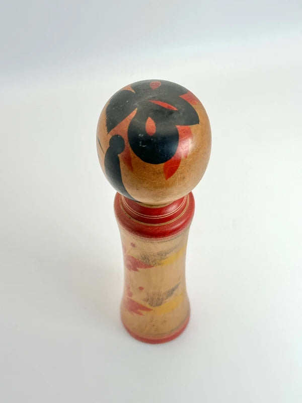K18004 - Kokeshi traditionnel Naruko par Yusa Fukuju 遊佐福壽