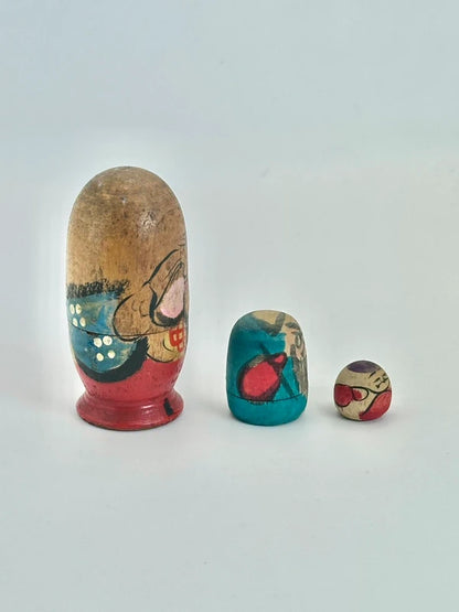 K05030 - Ensemble de poupées gigognes Fukuruma vintage