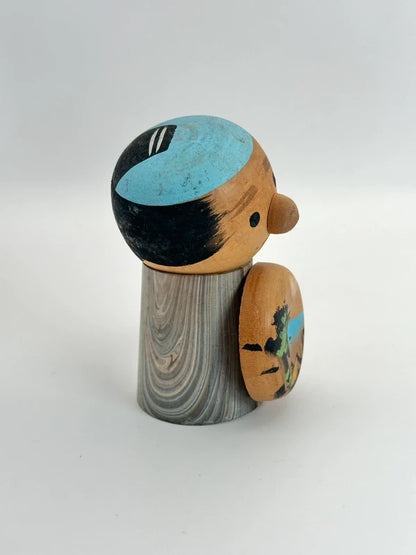 K10122 - Kokeshi omiyage vintage Waka no Yu 若の湯
