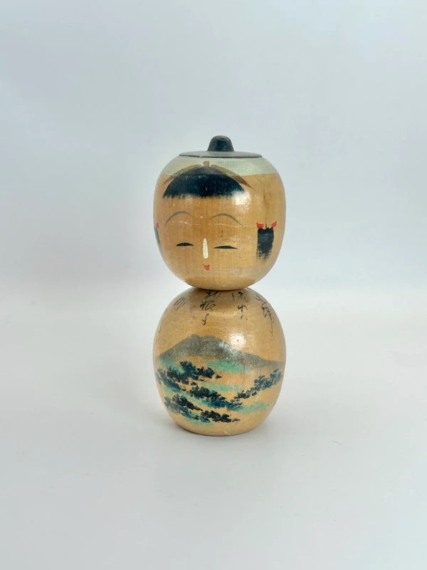 K10121 - Onsen omiyage vintgae kokeshi doll