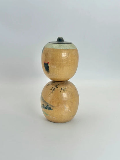K10121 - Onsen omiyage vintgae kokeshi doll