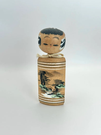 K15065 - Poupée kokeshi omiyage vintage