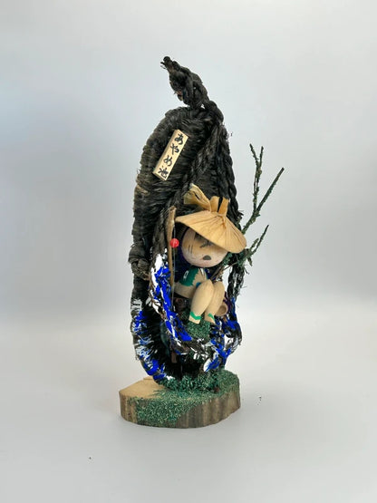K20082 - Vintage omiyage kokeshi Ayameike あやめ池