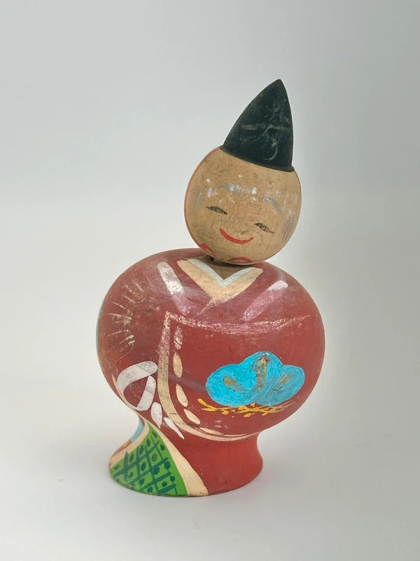 K10094 - Poupée kokeshi vintage style Heian