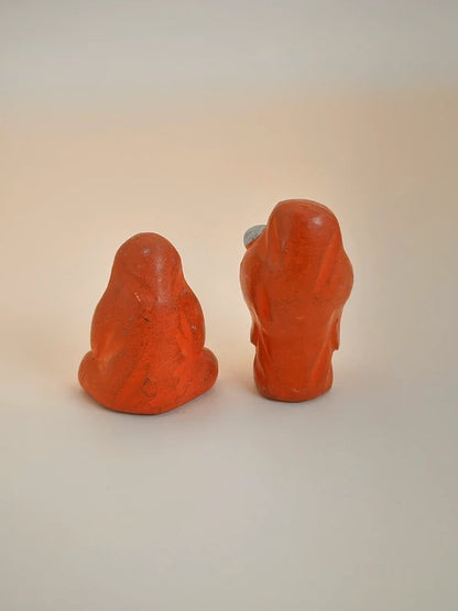 FT137 - Vintage Daruma figurines set