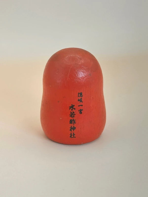 K05027 - Hand crafted daruma ︱Oki Ichinomiya Mizuwakasu Jinja 隠岐一宮