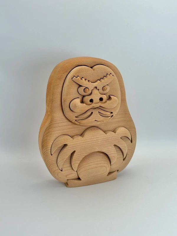 FT65 - Jouet folklorique japonais vintage Daruma