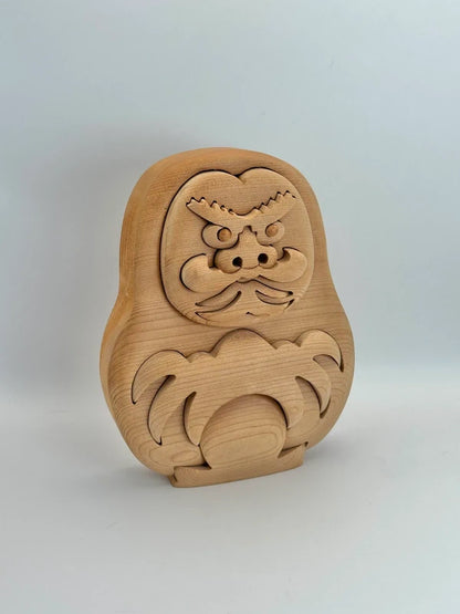 FT65 - Jouet folklorique japonais vintage Daruma