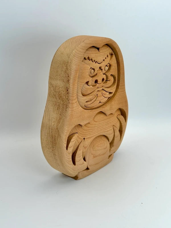 FT65 - Jouet folklorique japonais vintage Daruma