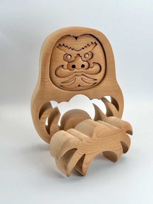 FT65 - Jouet folklorique japonais vintage Daruma