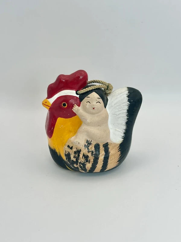CB010 - Cloche décorative japonaise en argile Dorei