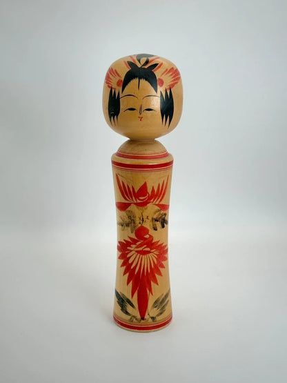 K20010 - Naruko Kokeshi traditionnel par Unkichi Suzuki