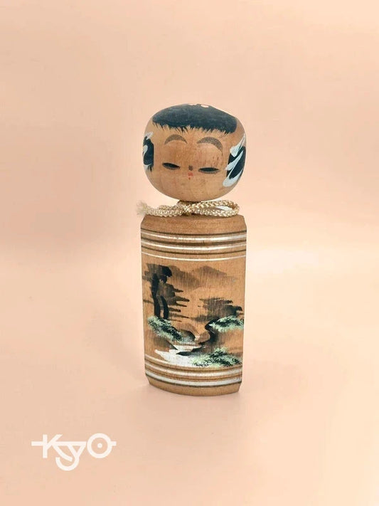 K15065 - Poupée kokeshi omiyage vintage