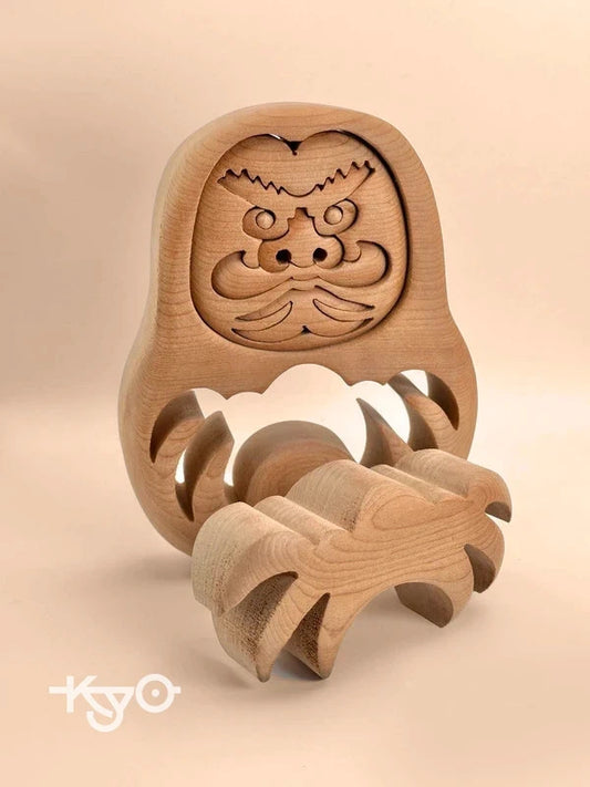FT65 - Jouet folklorique japonais vintage Daruma