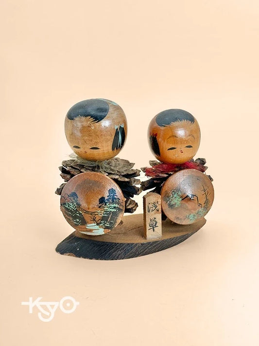 K10134 - Poupée kokeshi Omiyage d'Asakusa Tokyo 淺草