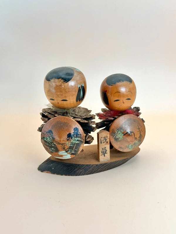 K10134 - Poupée kokeshi Omiyage d'Asakusa Tokyo 淺草