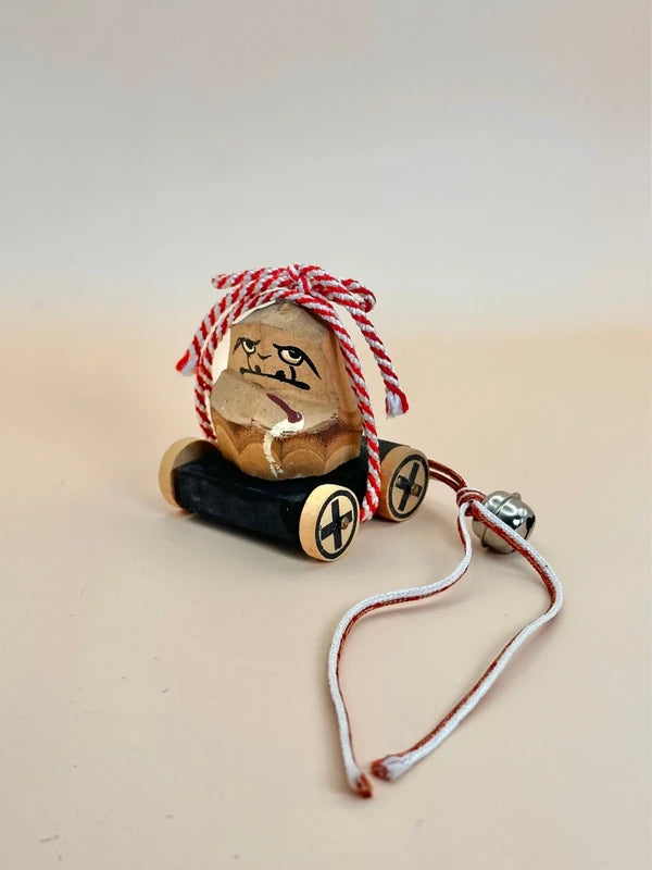 FT146 - Daruma vintage artisanal sur roues