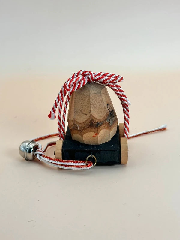 FT146 - Daruma vintage artisanal sur roues