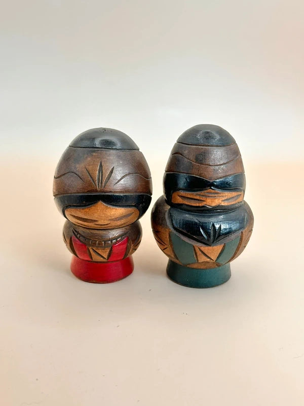 K10145 - Ensemble poupée kokeshi Sosaku Ainu