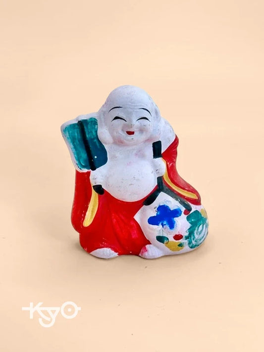 FT166 - Jouet folklorique vintage Fushimi Ningyō 伏見人形 布袋尊