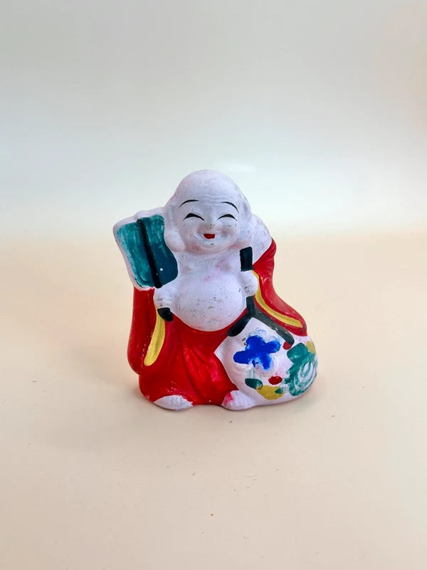FT166 - Jouet folklorique vintage Fushimi Ningyō 伏見人形 布袋尊