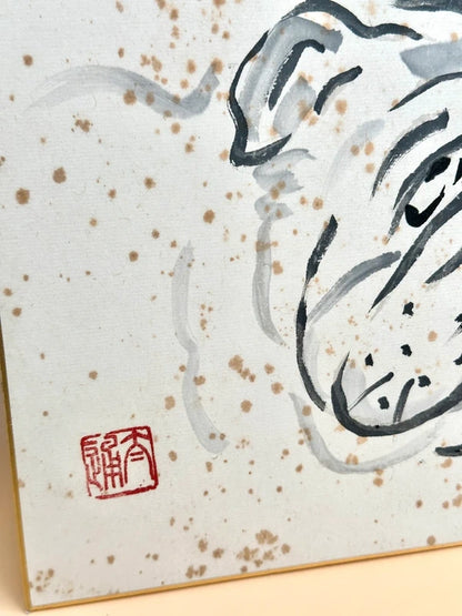 SHP129 - Shikishi original de Taitsū Kōno 河野太通