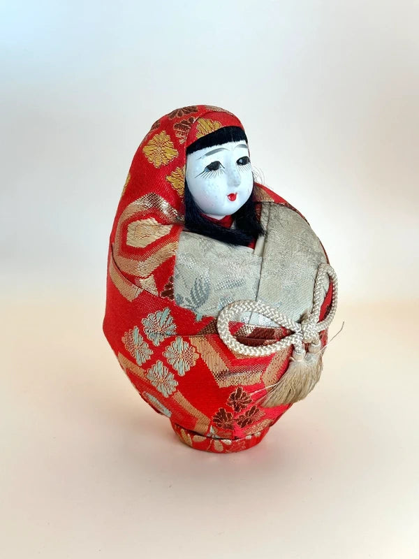 FT175 -  Folk toy Hime Daruma 姫だるま