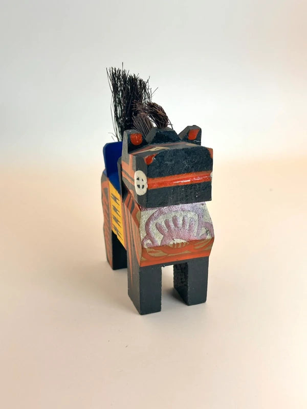 FT178 - Vintage Japan folk toy Miharu Koma 三春駒