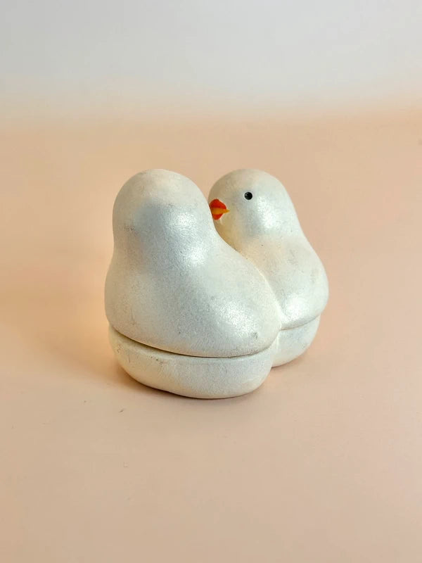 TB16 - Boîte à encens en céramique Petit Poulet