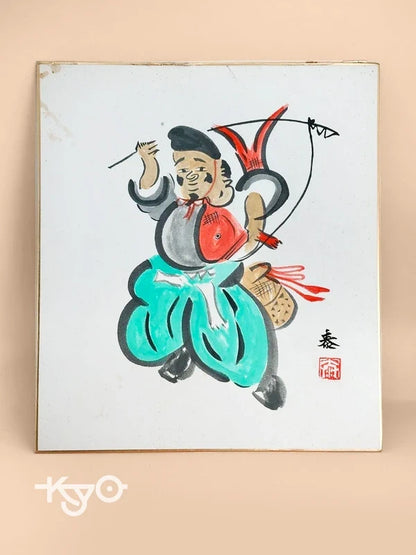 SHP140 - Carte d'illustration Shikishi Ebisu 惠比壽