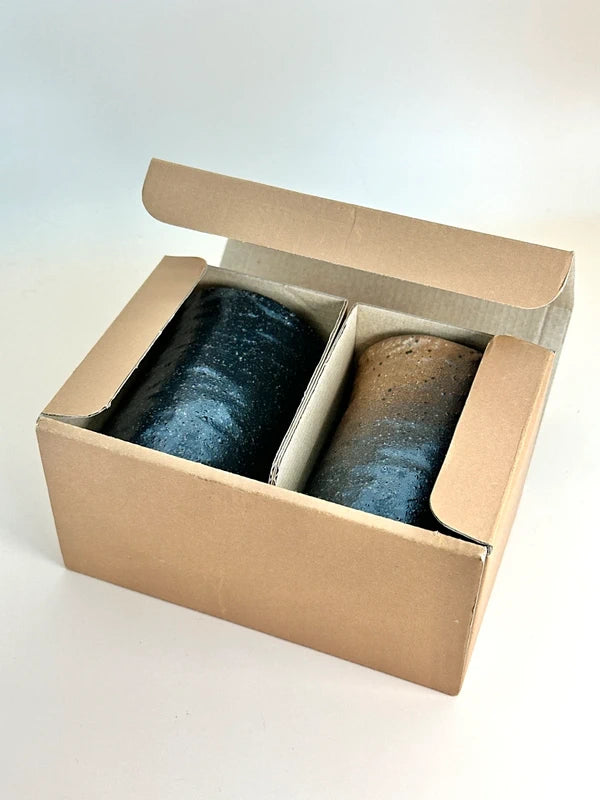 TB18 - Tasses à thé japonaises Mino-yaki Seian Kiln 西庵窯